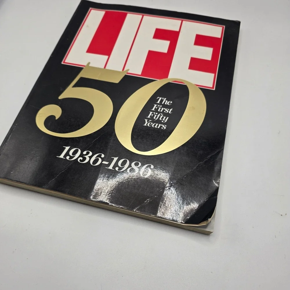 LIFE The First Fifty Years 1936-1986 Book Softcover 50th Anniversary Photography
